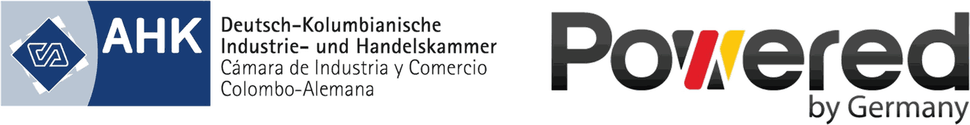 AHK Colombia · Cámara de Industria y Comercio Colombo-Alemana · Powered by Germany